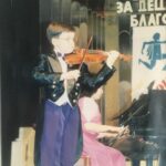 Svet has been playing the violin since he was 3 years old.