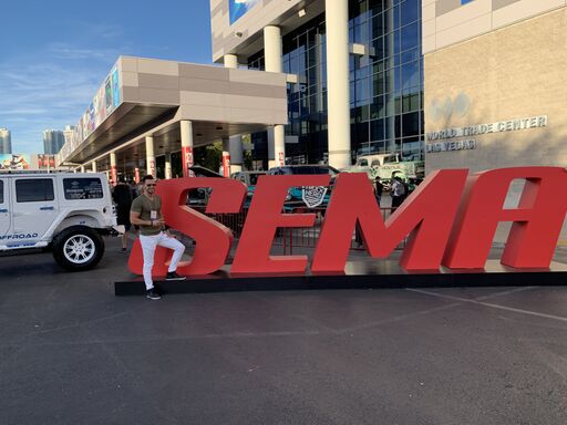 Electro Hip Hop Violinist Svet performs at the SEMA event sponsored by Shell.